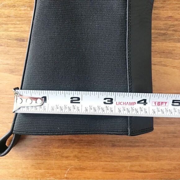 STEVE MADDEN Hesitant Black Leather Platform Boot Midi Green Lug Sole Size 6 New - Picture 14 of 15